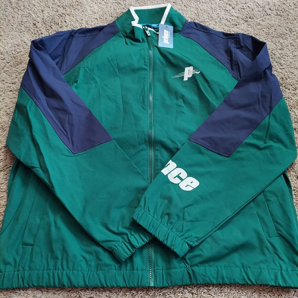 Prince Pickleball Men's Woven Zip-Front Jacket - Picture 2 of 4